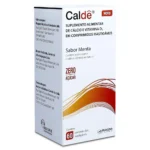 Caldê com 60 comprimidos mastigáveis sabor menta